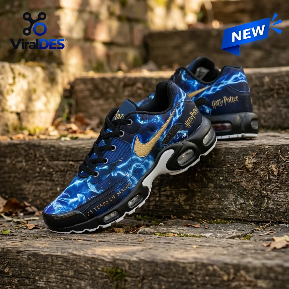 Harry Potter 25th Anniversary Blue Magic Air Max Shoes Harry Potter 25th Anniversary Blue Magic Air Max Shoes