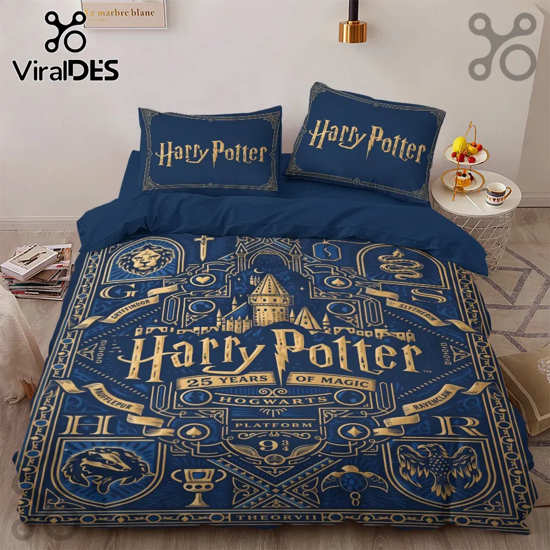 Harry Potter 25th Anniversary Duvet Bedding Set Harry Potter 25th Anniversary Duvet Bedding Set