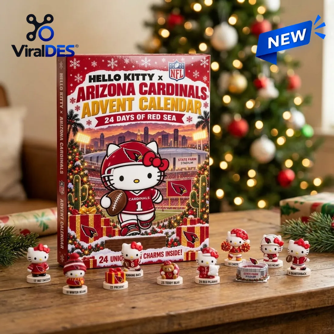 Hello Kitty x Arizona Cardinals Advent Calendar Hello Kitty x Arizona Cardinals Advent Calendar
