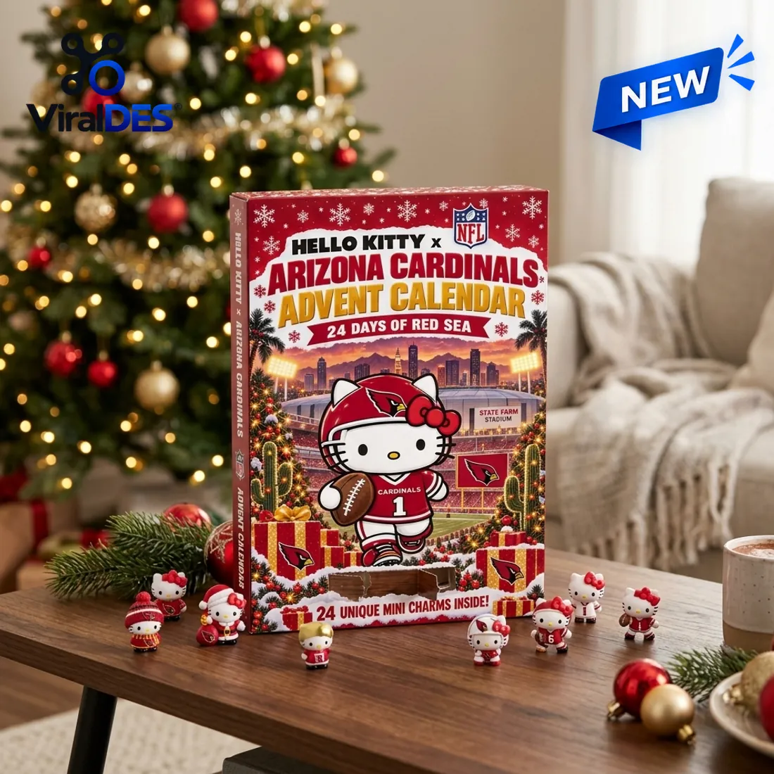 Hello Kitty x Arizona Cardinals Advent Calendar Hello Kitty x Arizona Cardinals Advent Calendar