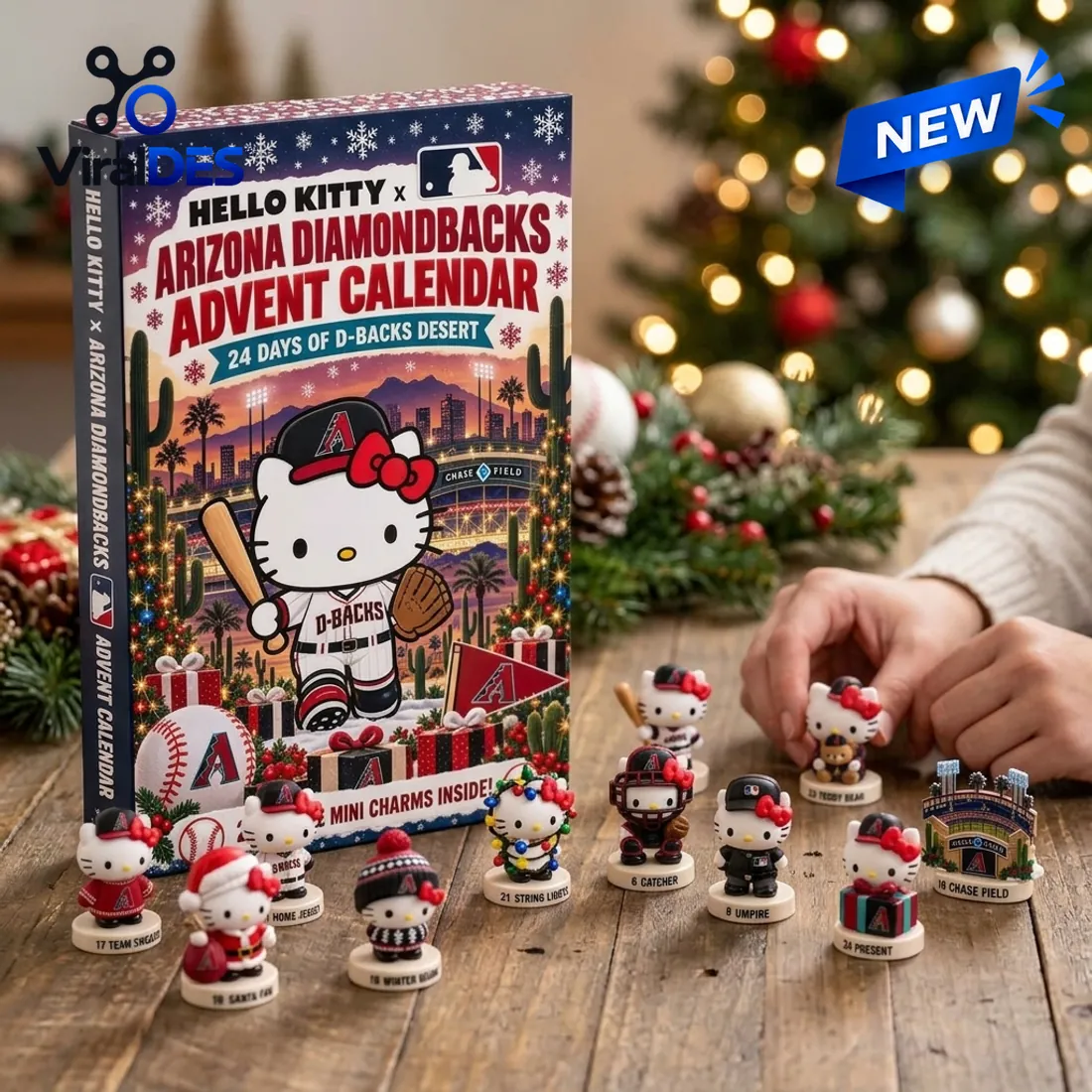 Hello Kitty x Arizona Diamondbacks 2026 Advent Calendar Hello Kitty x Arizona Diamondbacks 2026 Advent Calendar