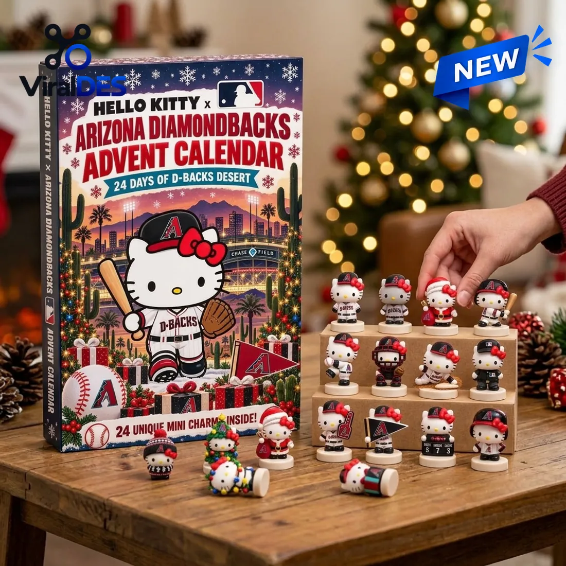 Hello Kitty x Arizona Diamondbacks 2026 Advent Calendar Hello Kitty x Arizona Diamondbacks 2026 Advent Calendar