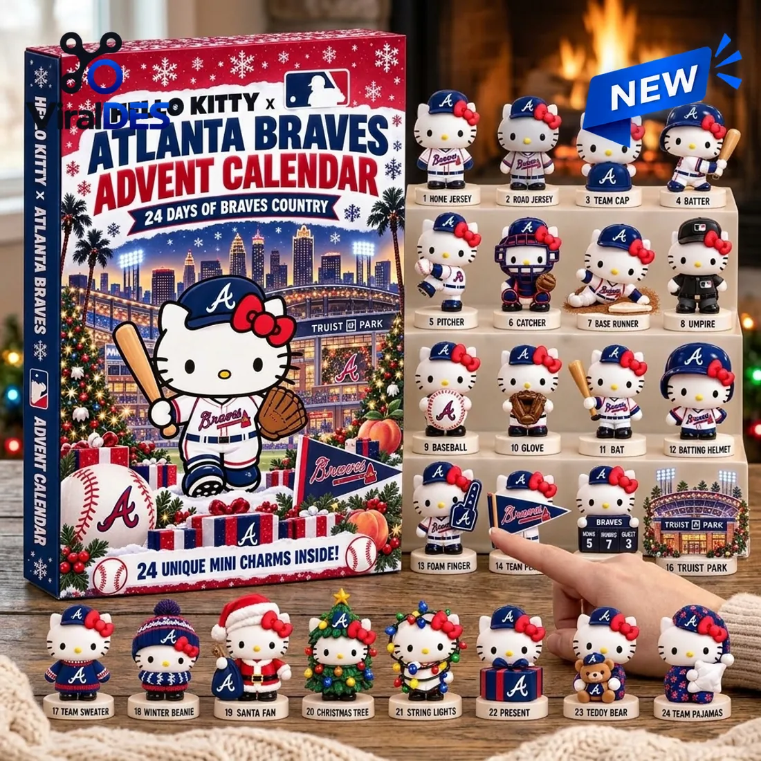 Hello Kitty x Atlanta Braves 2026 Advent Calendar Hello Kitty x Atlanta Braves 2026 Advent Calendar