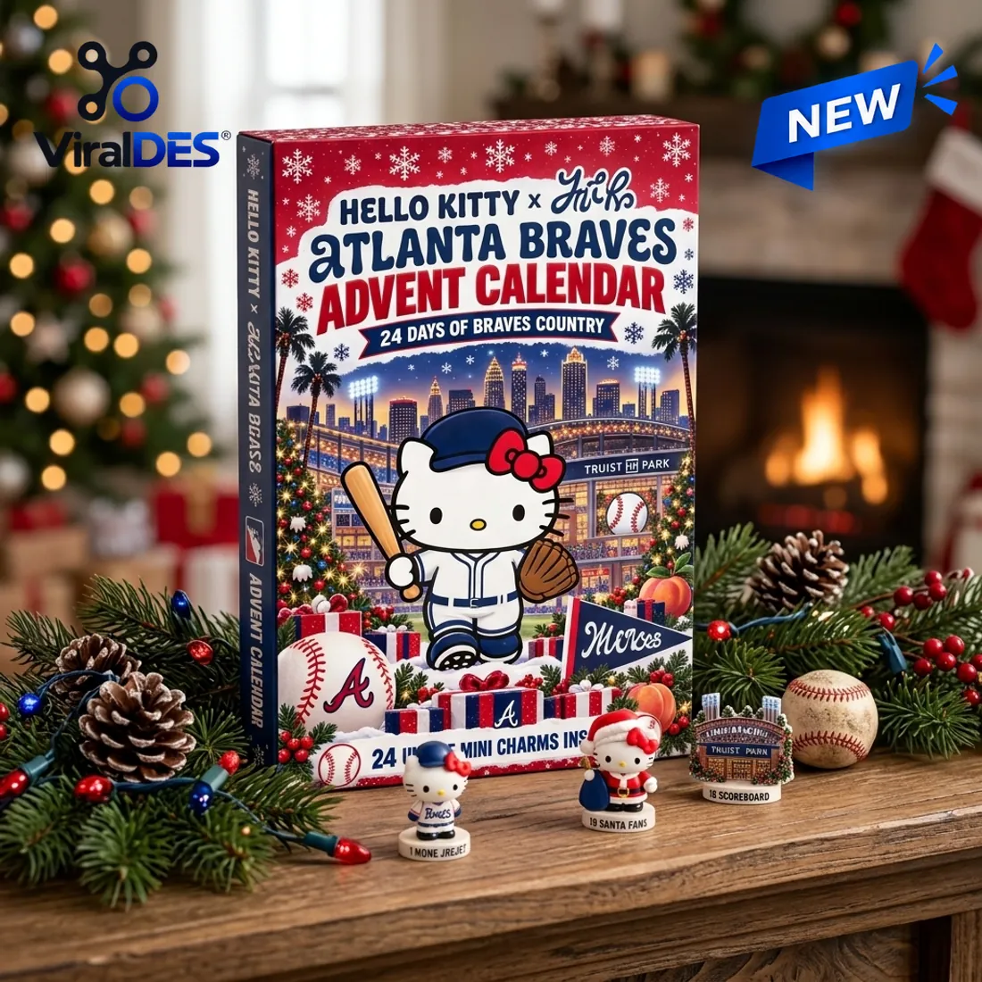 Hello Kitty x Atlanta Braves 2026 Advent Calendar Hello Kitty x Atlanta Braves 2026 Advent Calendar