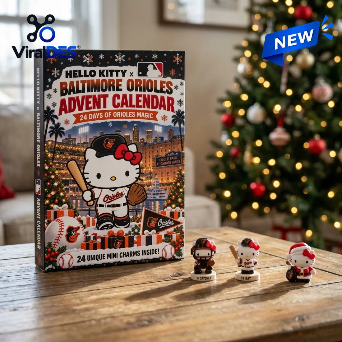 Hello Kitty x Baltimore Orioles Advent Calendar Hello Kitty x Baltimore Orioles Advent Calendar