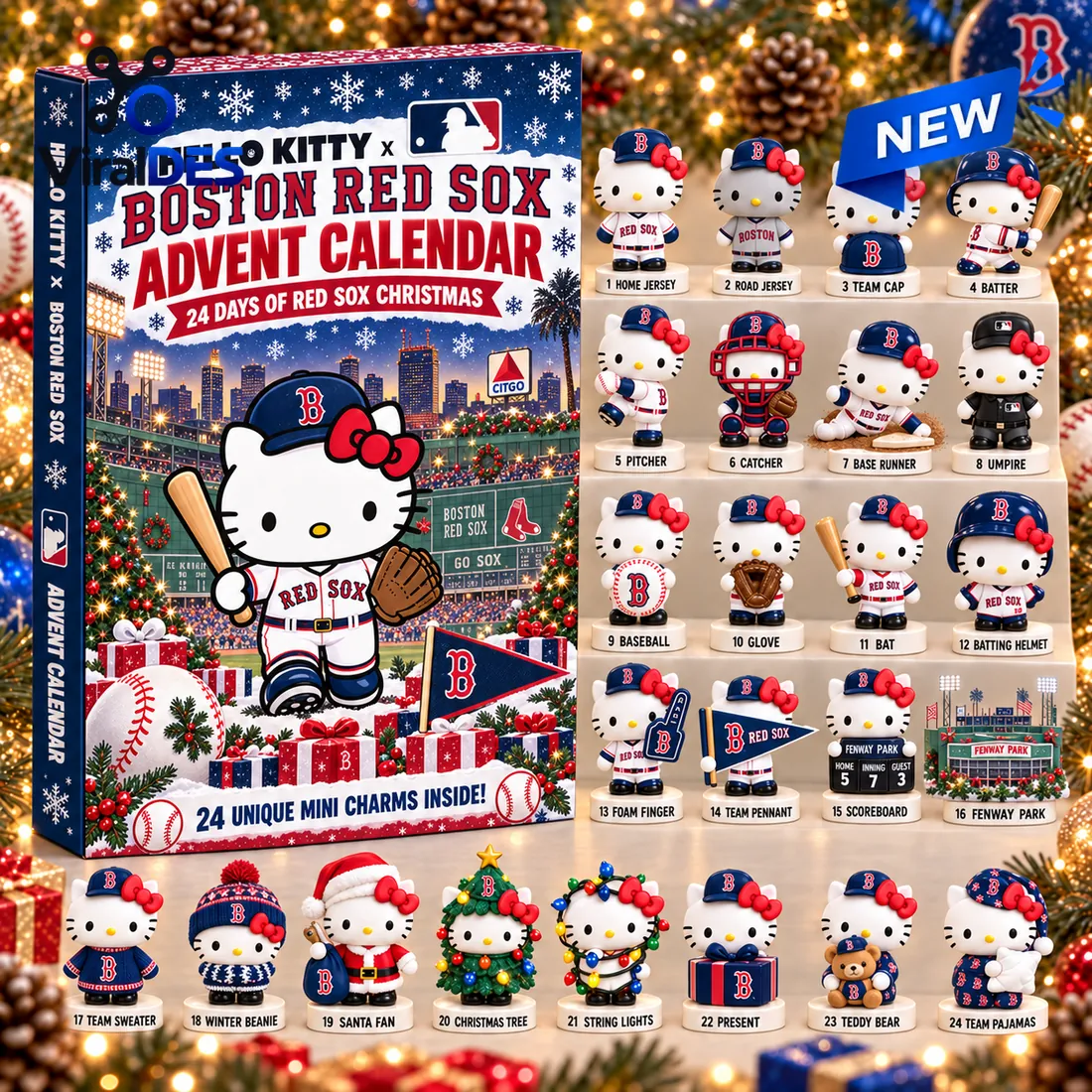 Hello Kitty x Boston Red Sox Advent Calendar Hello Kitty x Boston Red Sox Advent Calendar