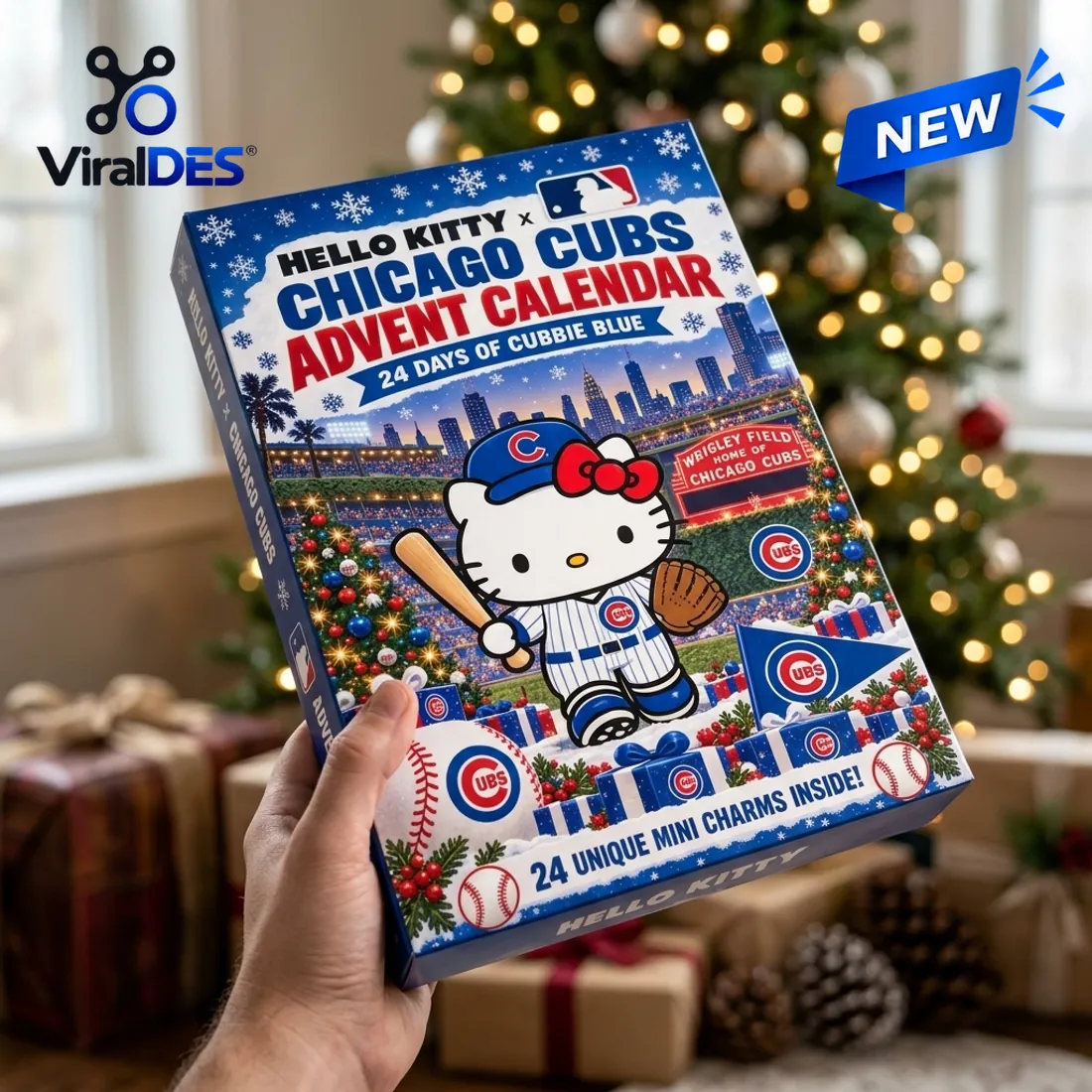 Hello Kitty x Chicago Cubs 2026 Advent Calendar Hello Kitty x Chicago Cubs 2026 Advent Calendar