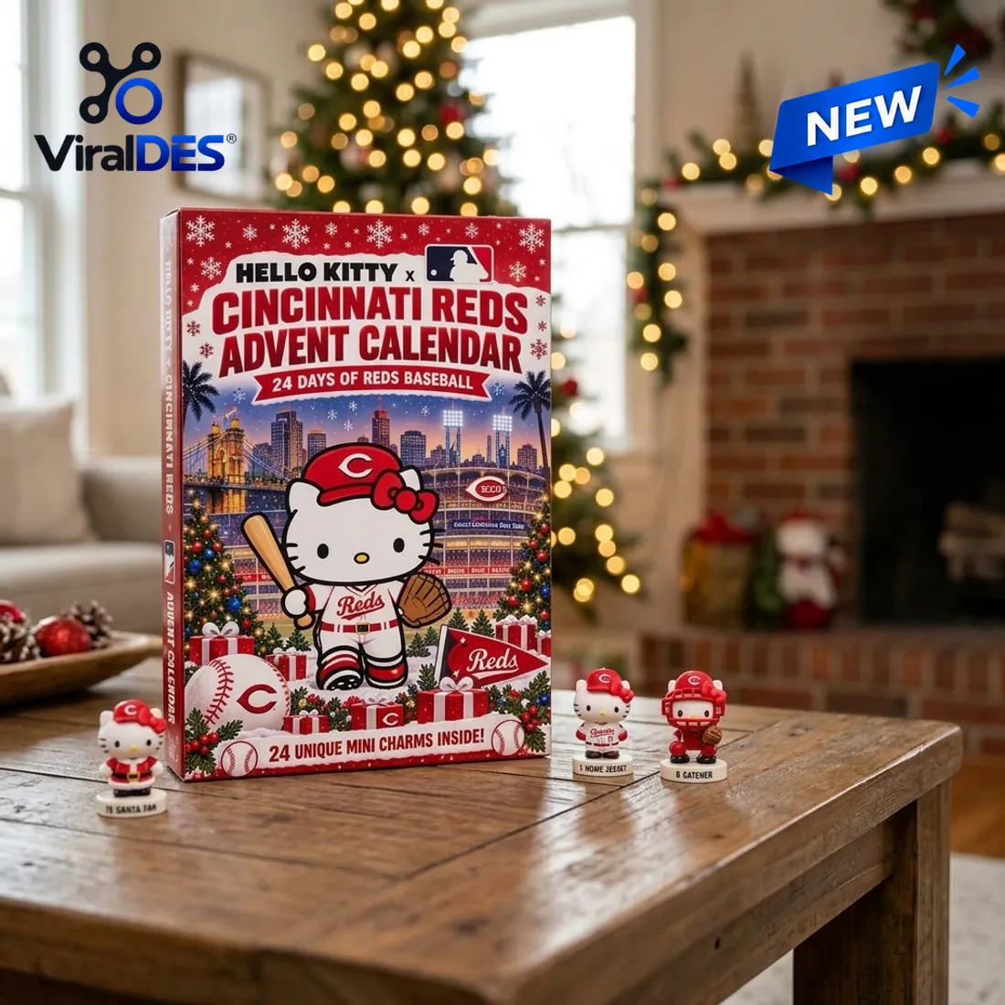 Hello Kitty x Cincinnati Reds Christmas Advent Calendar Hello Kitty x Cincinnati Reds Christmas Advent Calendar
