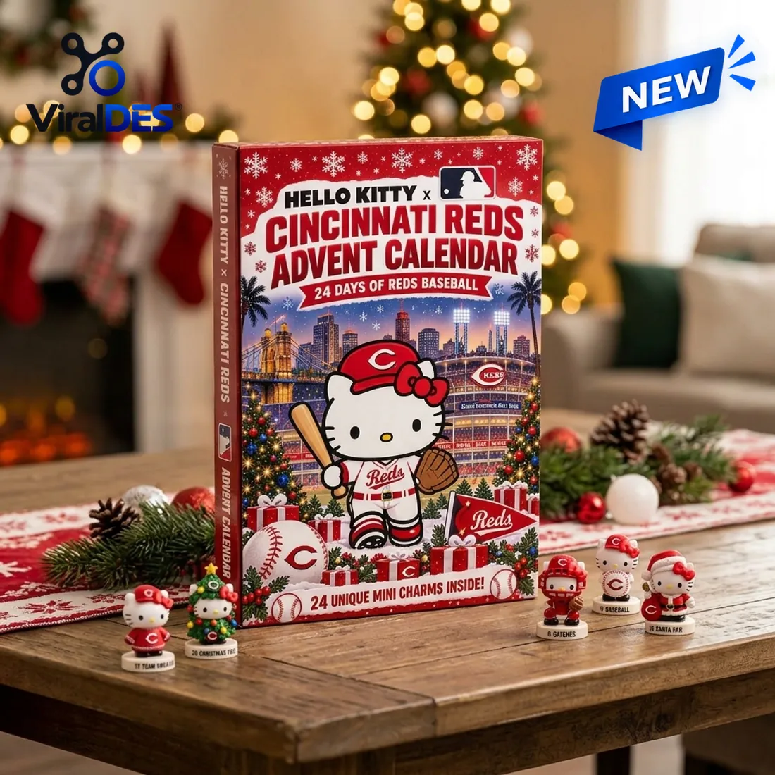 Hello Kitty x Cincinnati Reds Christmas Advent Calendar Hello Kitty x Cincinnati Reds Christmas Advent Calendar