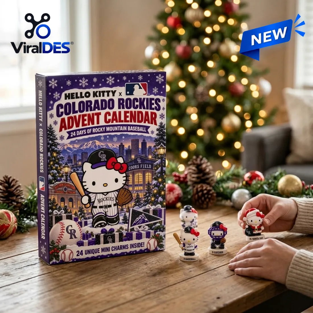 Hello Kitty x Colorado Rockies 2026 Advent Calendar Hello Kitty x Colorado Rockies 2026 Advent Calendar