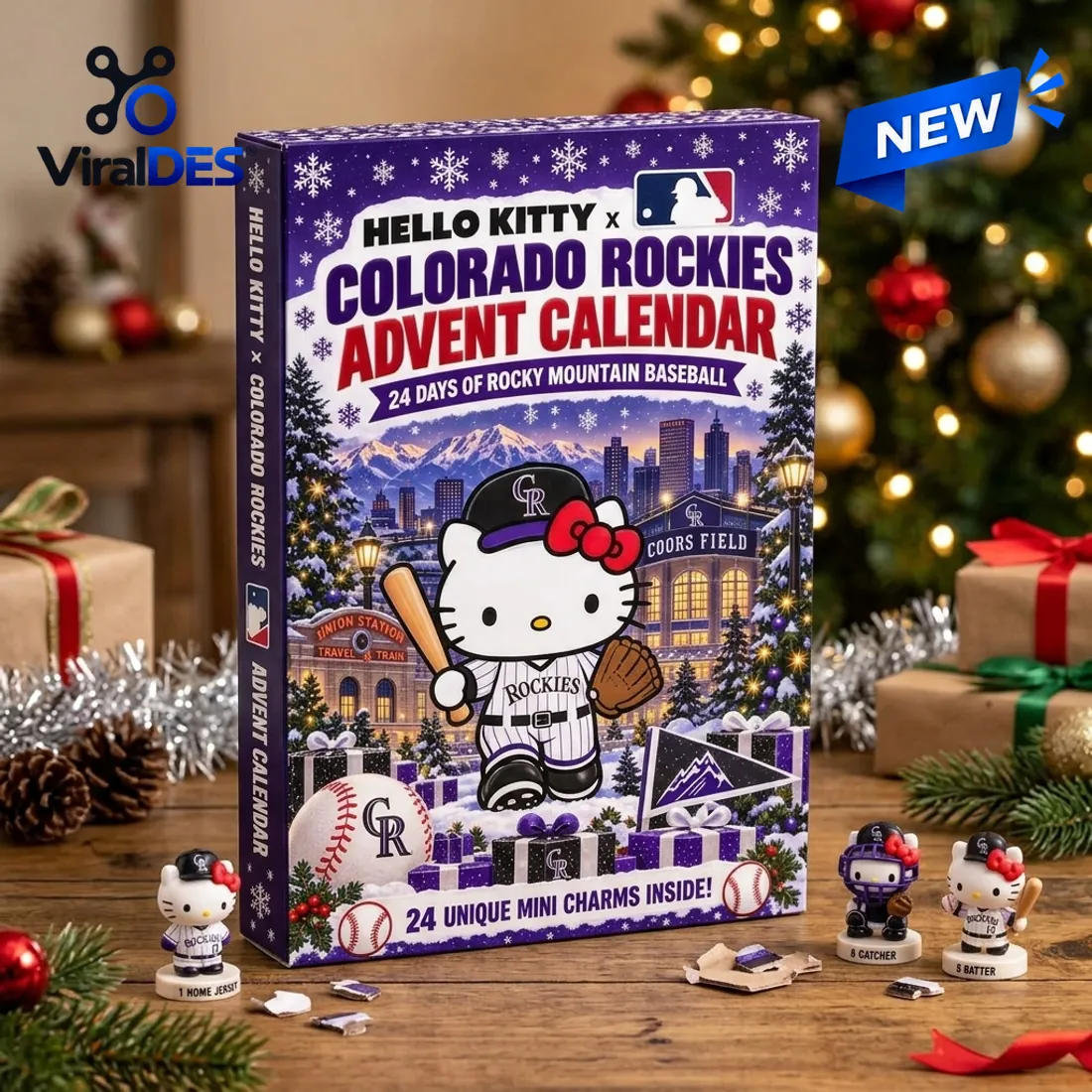 Hello Kitty x Colorado Rockies 2026 Advent Calendar Hello Kitty x Colorado Rockies 2026 Advent Calendar