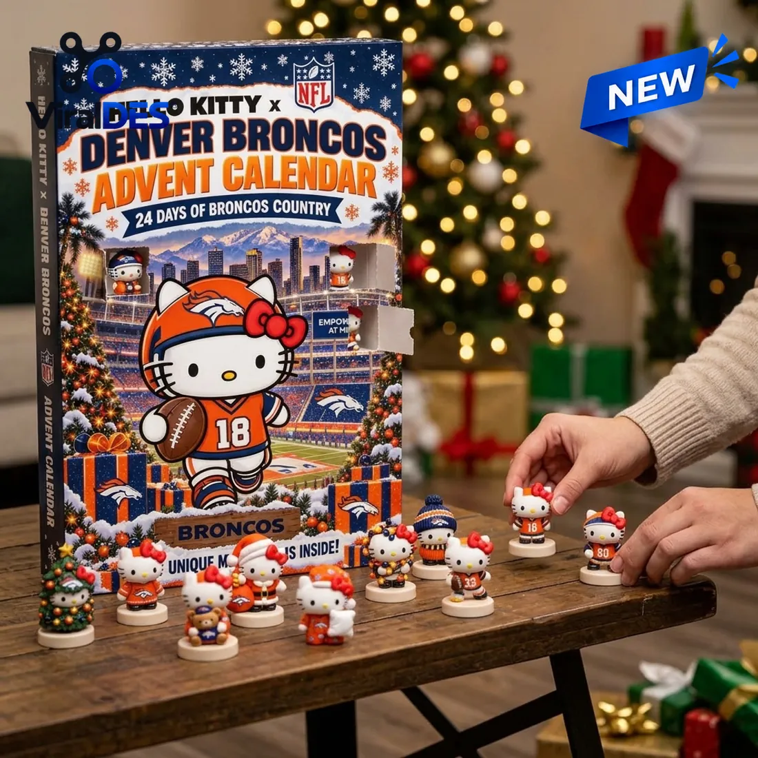 Hello Kitty x Denver Broncos Advent Calendar Hello Kitty x Denver Broncos Advent Calendar