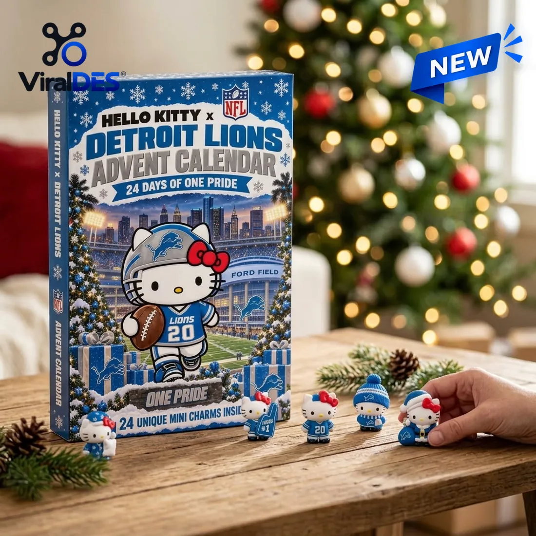 Hello Kitty x Detroit Lions Advent Calendar Hello Kitty x Detroit Lions Advent Calendar