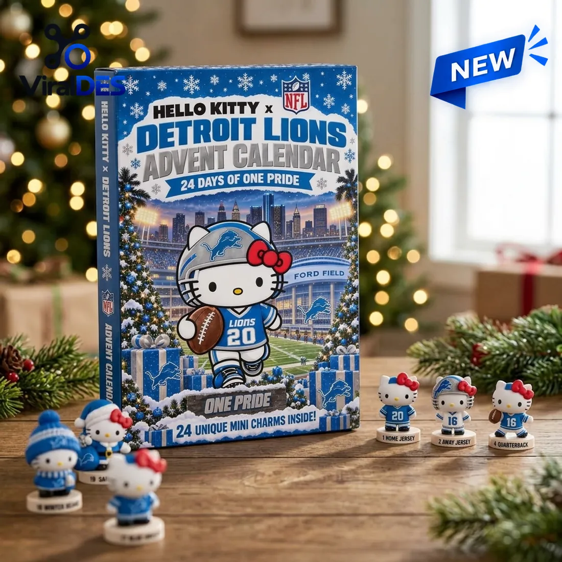 Hello Kitty x Detroit Lions Advent Calendar Hello Kitty x Detroit Lions Advent Calendar