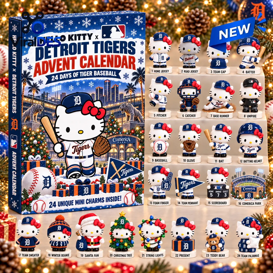 Hello Kitty x Detroit Tigers Advent Calendar Hello Kitty x Detroit Tigers Advent Calendar