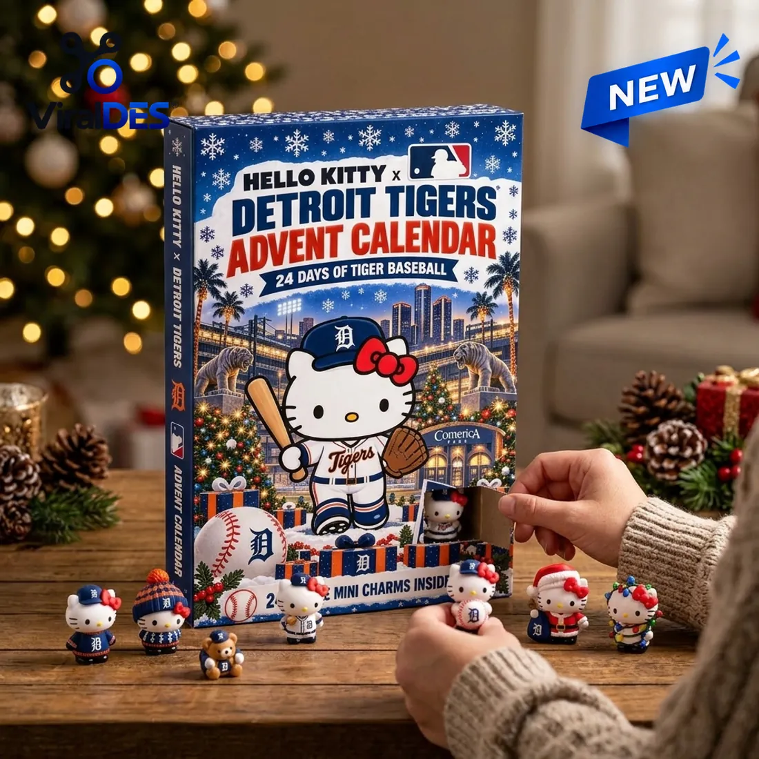 Hello Kitty x Detroit Tigers Advent Calendar Hello Kitty x Detroit Tigers Advent Calendar