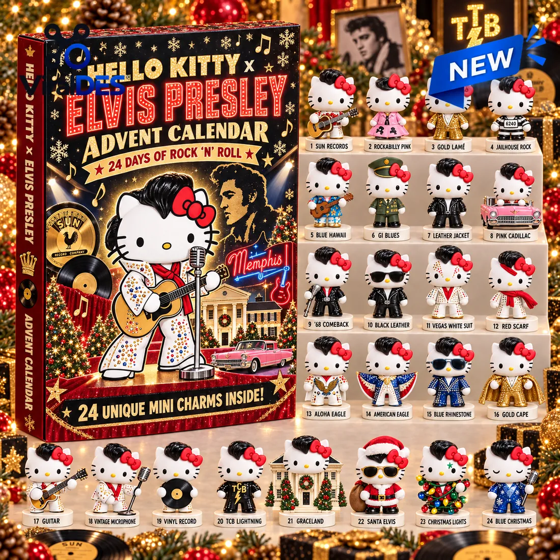 Hello Kitty x Elvis Presley Advent Calendar 2026 Hello Kitty x Elvis Presley Advent Calendar 2026