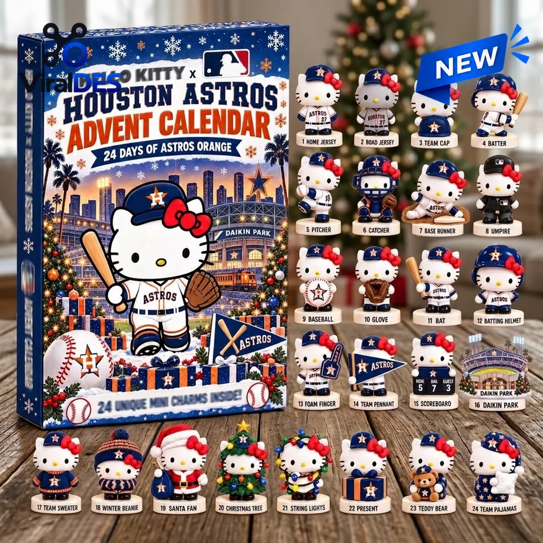Hello Kitty x Houston Astros 2026 Advent Calendar Hello Kitty x Houston Astros 2026 Advent Calendar