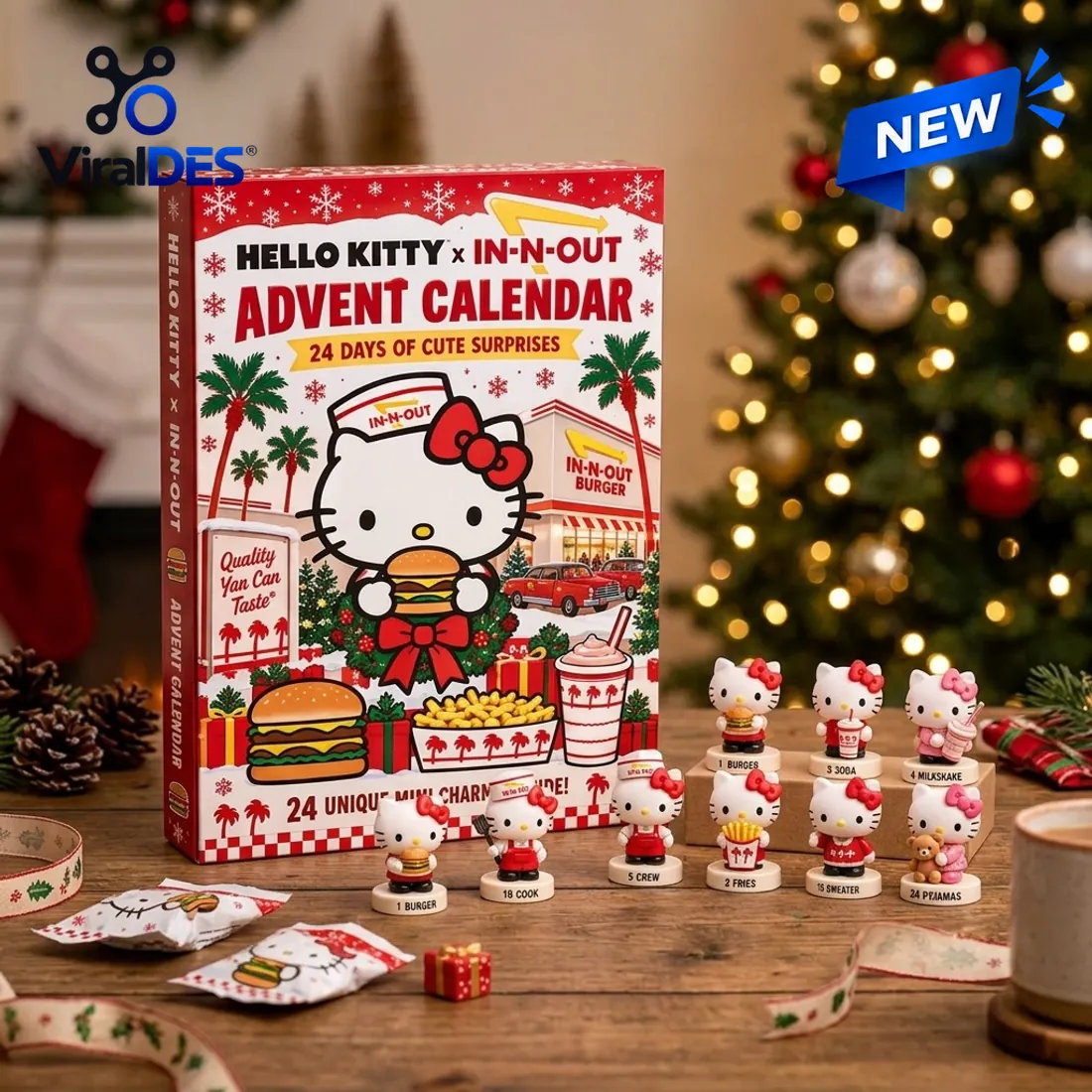 Hello Kitty x In-N-Out Burger Advent Calendar Hello Kitty x In-N-Out Burger Advent Calendar