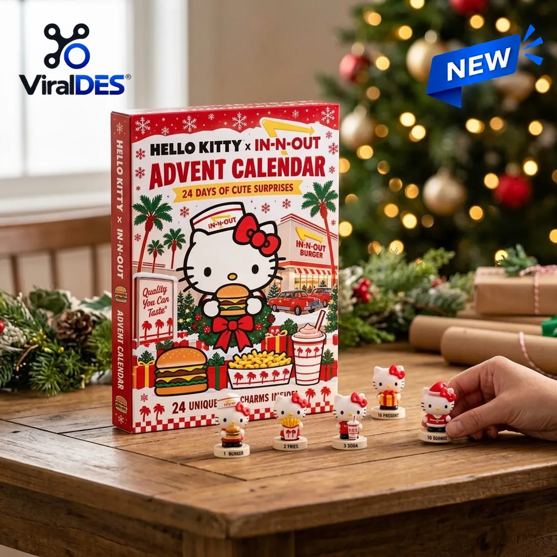 Hello Kitty x In-N-Out Burger Advent Calendar Hello Kitty x In-N-Out Burger Advent Calendar
