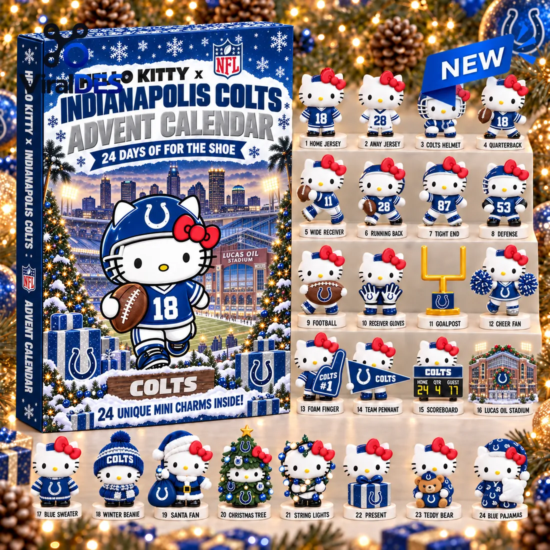 Hello Kitty x Indianapolis Colts Advent Calendar Hello Kitty x Indianapolis Colts Advent Calendar