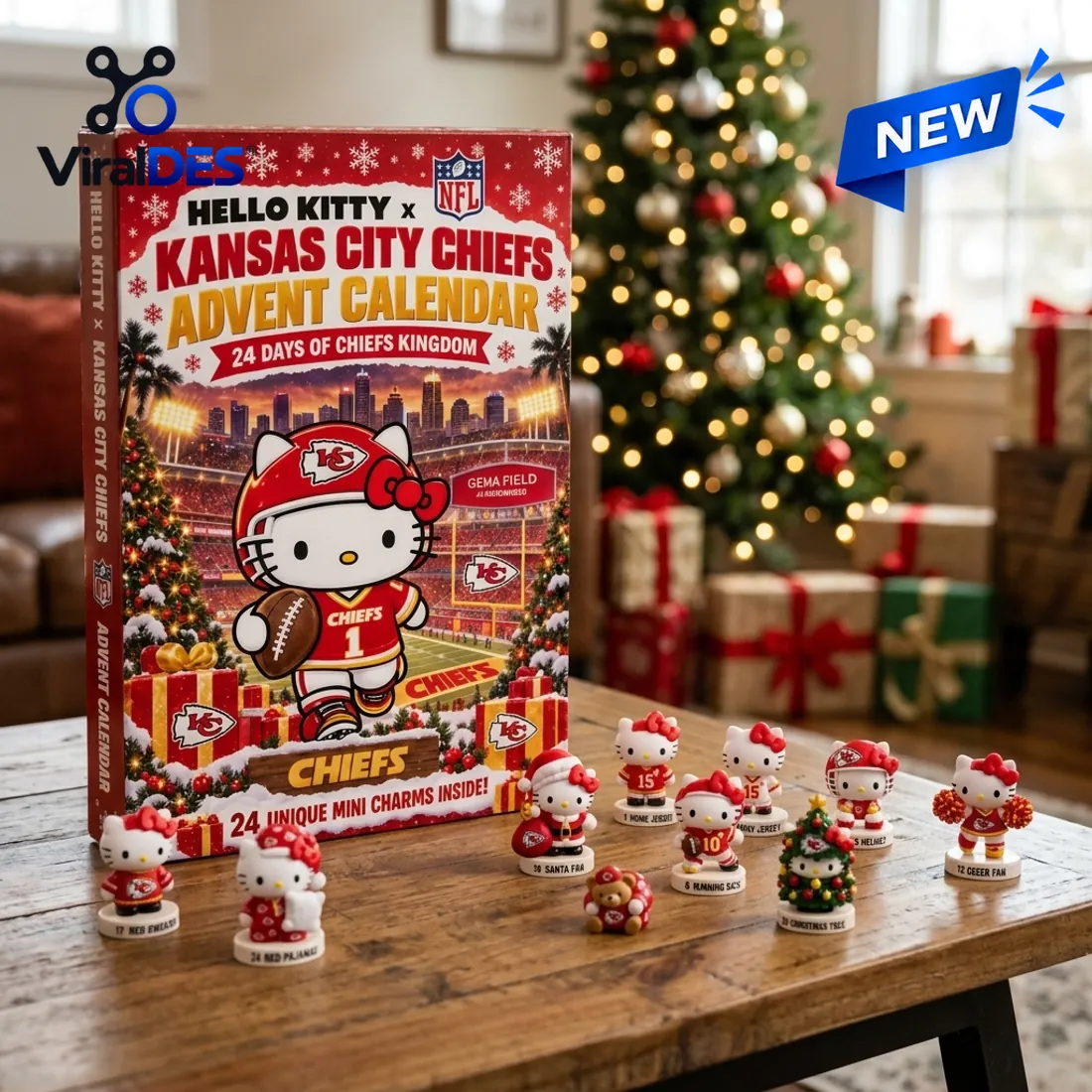 Hello Kitty x Kansas City Chiefs Advent Calendar Hello Kitty x Kansas City Chiefs Advent Calendar