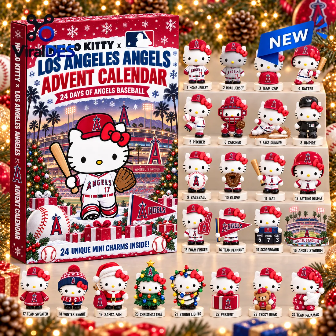 Hello Kitty x Los Angeles Angels 2026 Advent Calendar Hello Kitty x Los Angeles Angels 2026 Advent Calendar
