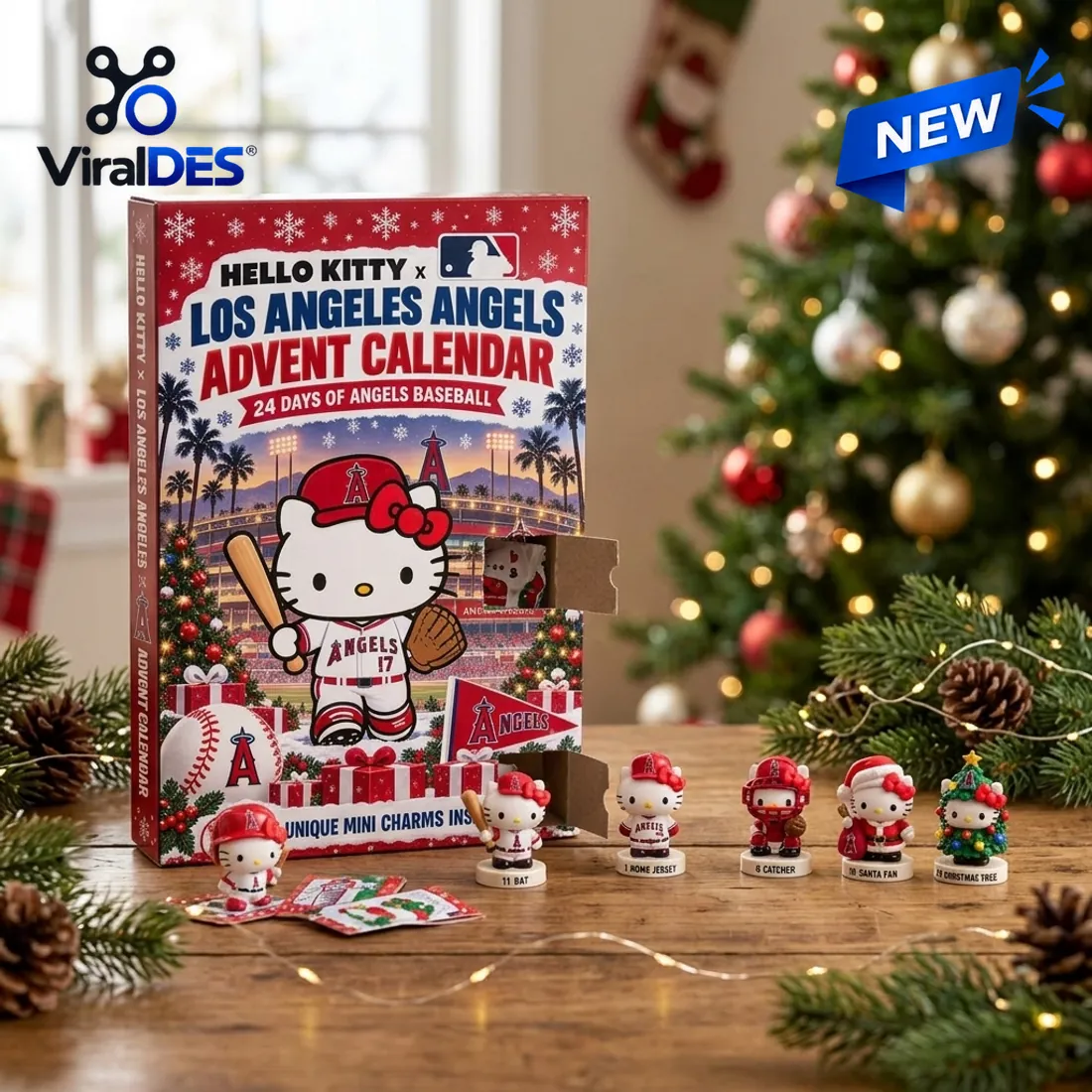 Hello Kitty x Los Angeles Angels 2026 Advent Calendar Hello Kitty x Los Angeles Angels 2026 Advent Calendar