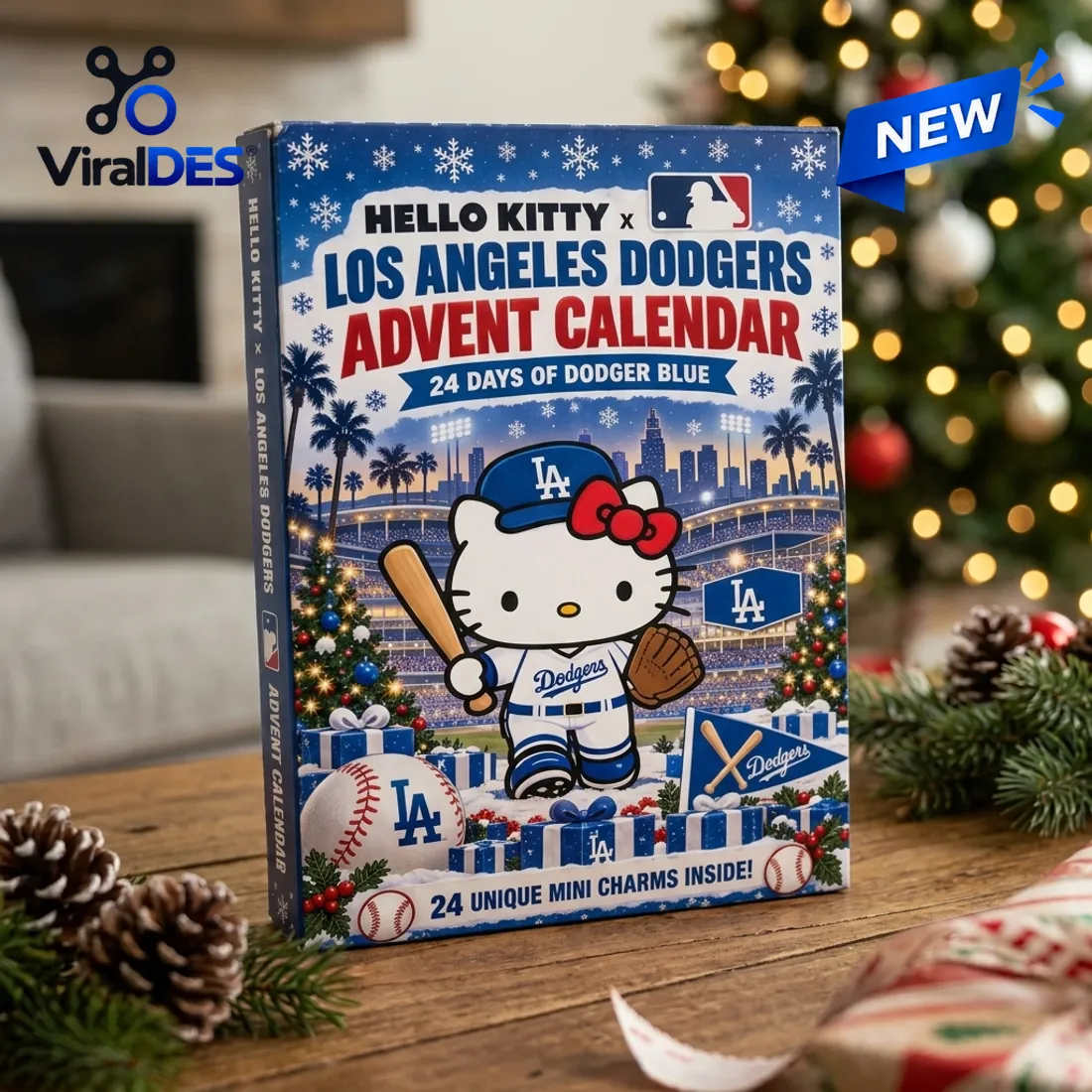 Hello Kitty x Los Angeles Dodgers Advent Calendar Hello Kitty x Los Angeles Dodgers Advent Calendar