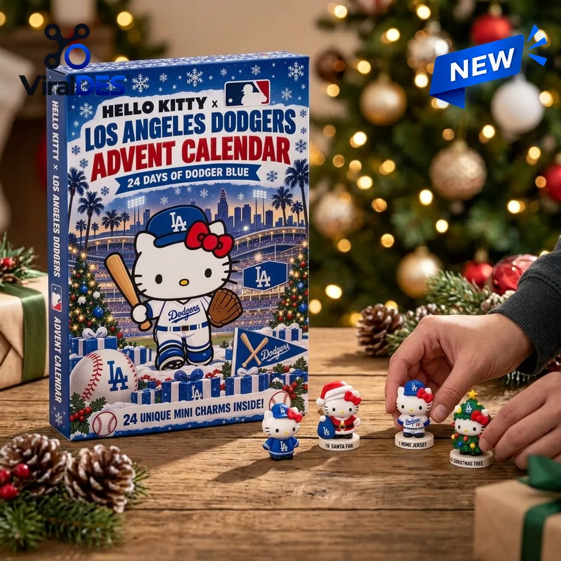 Hello Kitty x Los Angeles Dodgers Advent Calendar Hello Kitty x Los Angeles Dodgers Advent Calendar