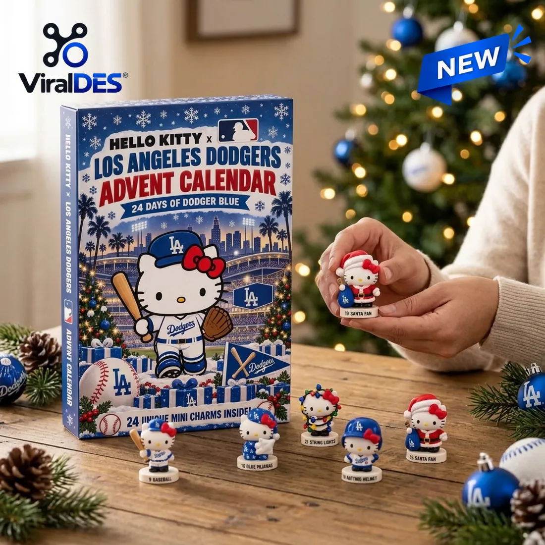 Hello Kitty x Los Angeles Dodgers Advent Calendar Hello Kitty x Los Angeles Dodgers Advent Calendar