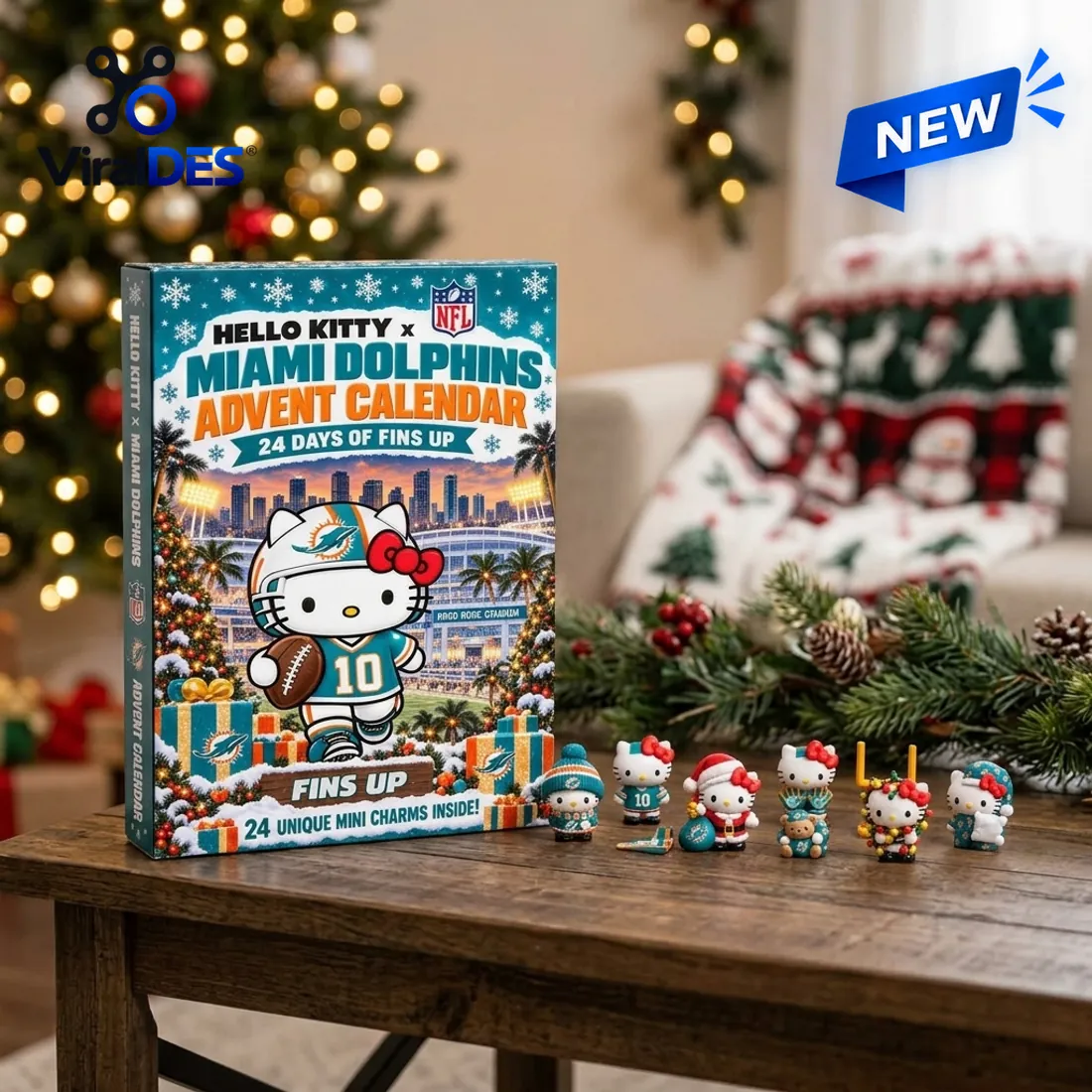 Hello Kitty x Miami Dolphins Advent Calendar Hello Kitty x Miami Dolphins Advent Calendar