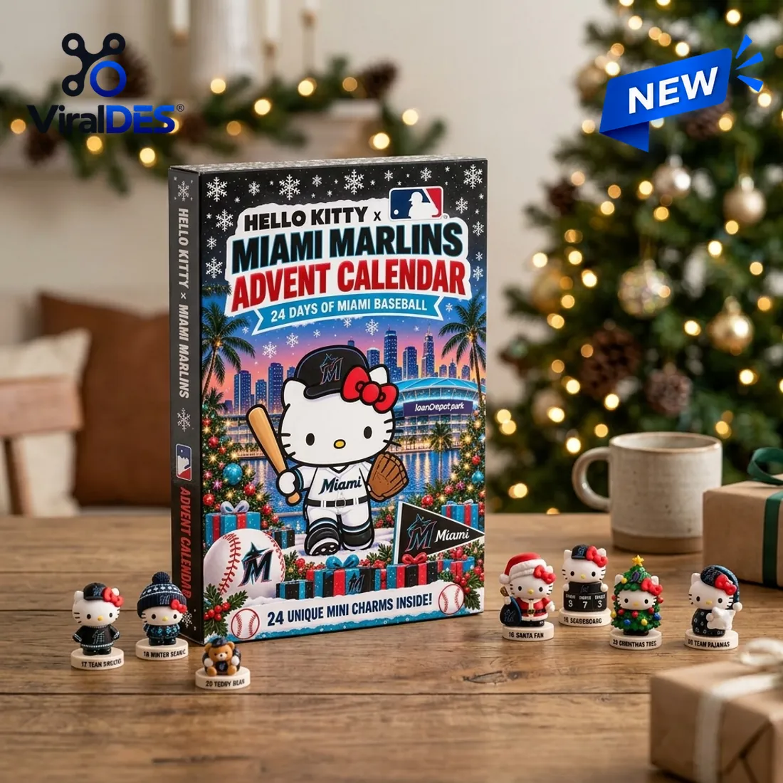 Hello Kitty x Miami Marlins 2026 Advent Calendar Hello Kitty x Miami Marlins 2026 Advent Calendar