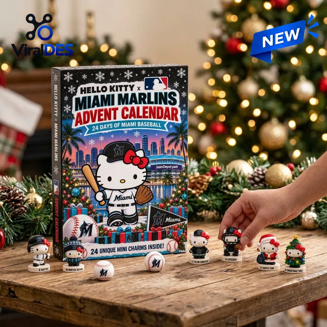Hello Kitty x Miami Marlins 2026 Advent Calendar Hello Kitty x Miami Marlins 2026 Advent Calendar