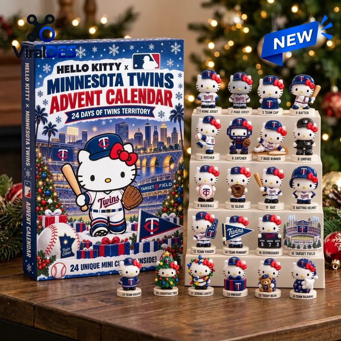 Hello Kitty x Minnesota Twins Advent Calendar Hello Kitty x Minnesota Twins Advent Calendar