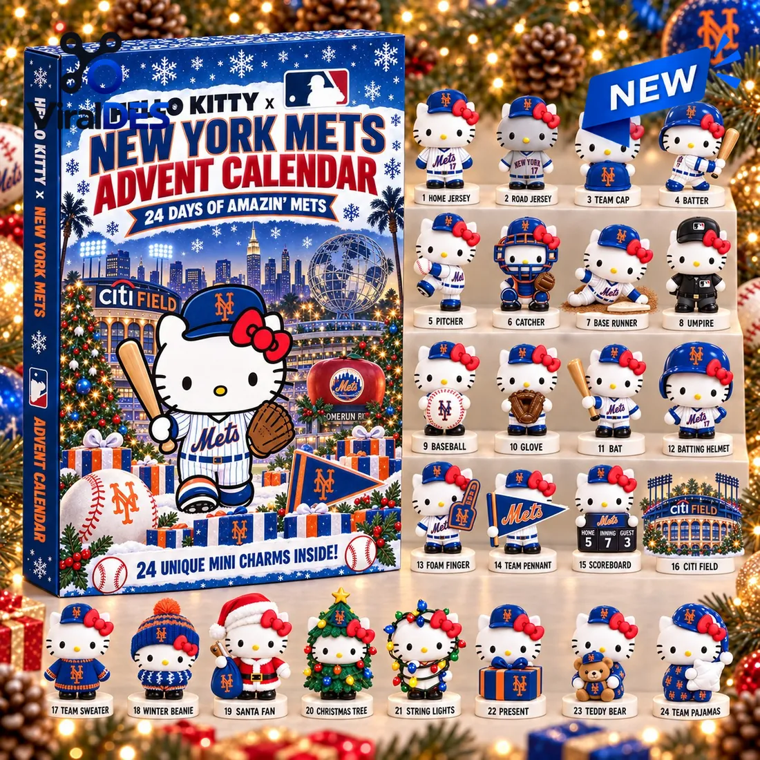 Hello Kitty x New York Mets Advent Calendar 2026 Hello Kitty x New York Mets Advent Calendar 2026
