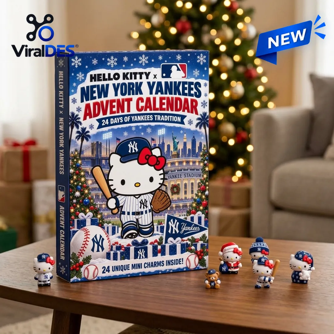 Hello Kitty x New York Yankees 2026 Advent Calendar Hello Kitty x New York Yankees 2026 Advent Calendar