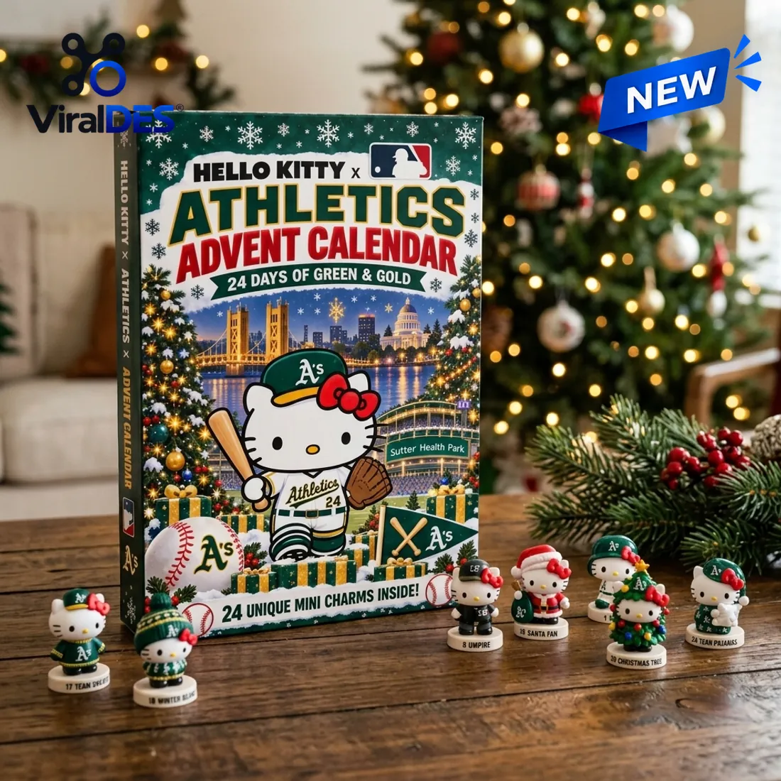 Hello Kitty x Oakland Athletics Advent Calendar Hello Kitty x Oakland Athletics Advent Calendar