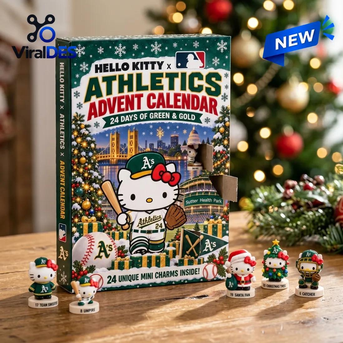 Hello Kitty x Oakland Athletics Advent Calendar Hello Kitty x Oakland Athletics Advent Calendar