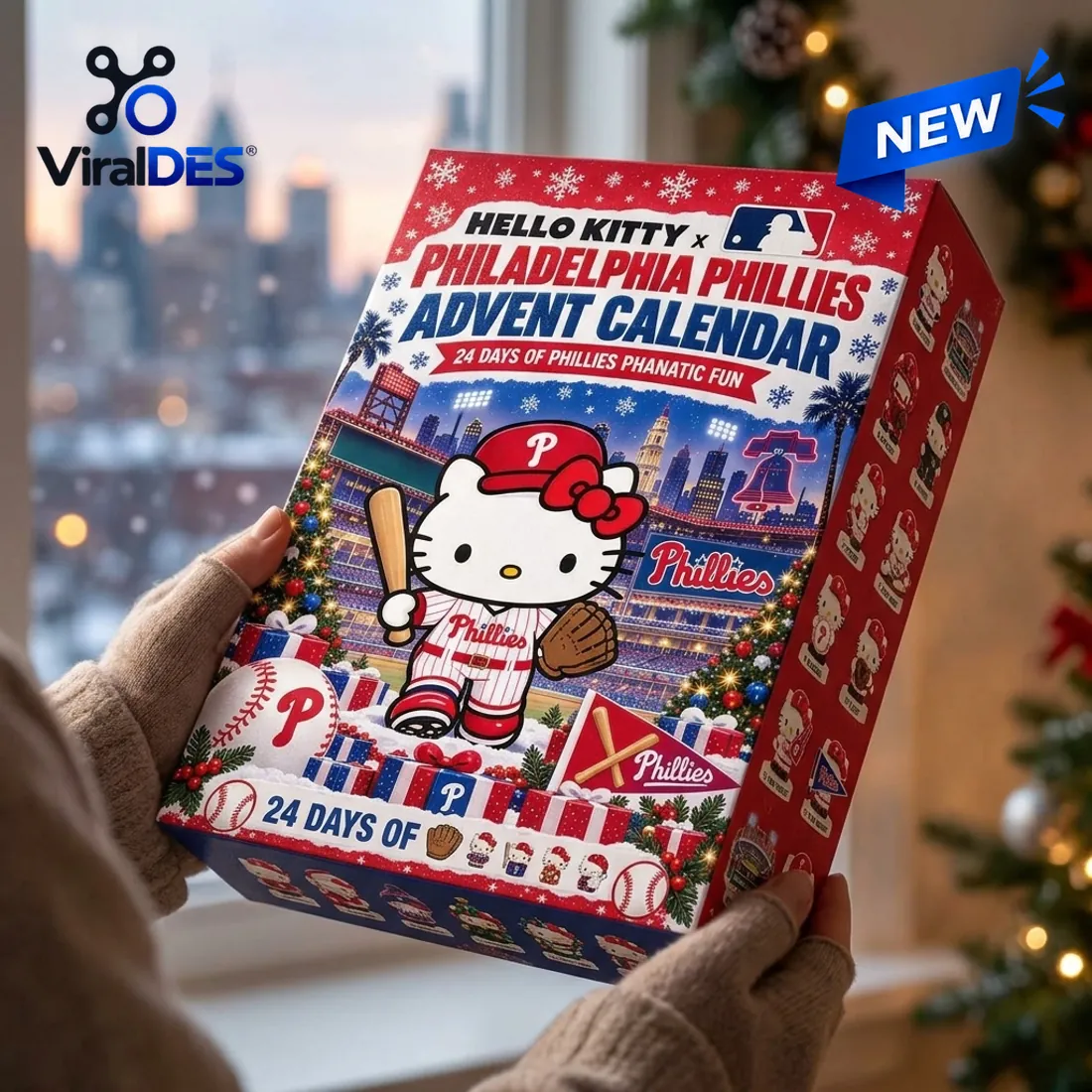 Hello Kitty x Philadelphia Phillies Advent Calendar Hello Kitty x Philadelphia Phillies Advent Calendar