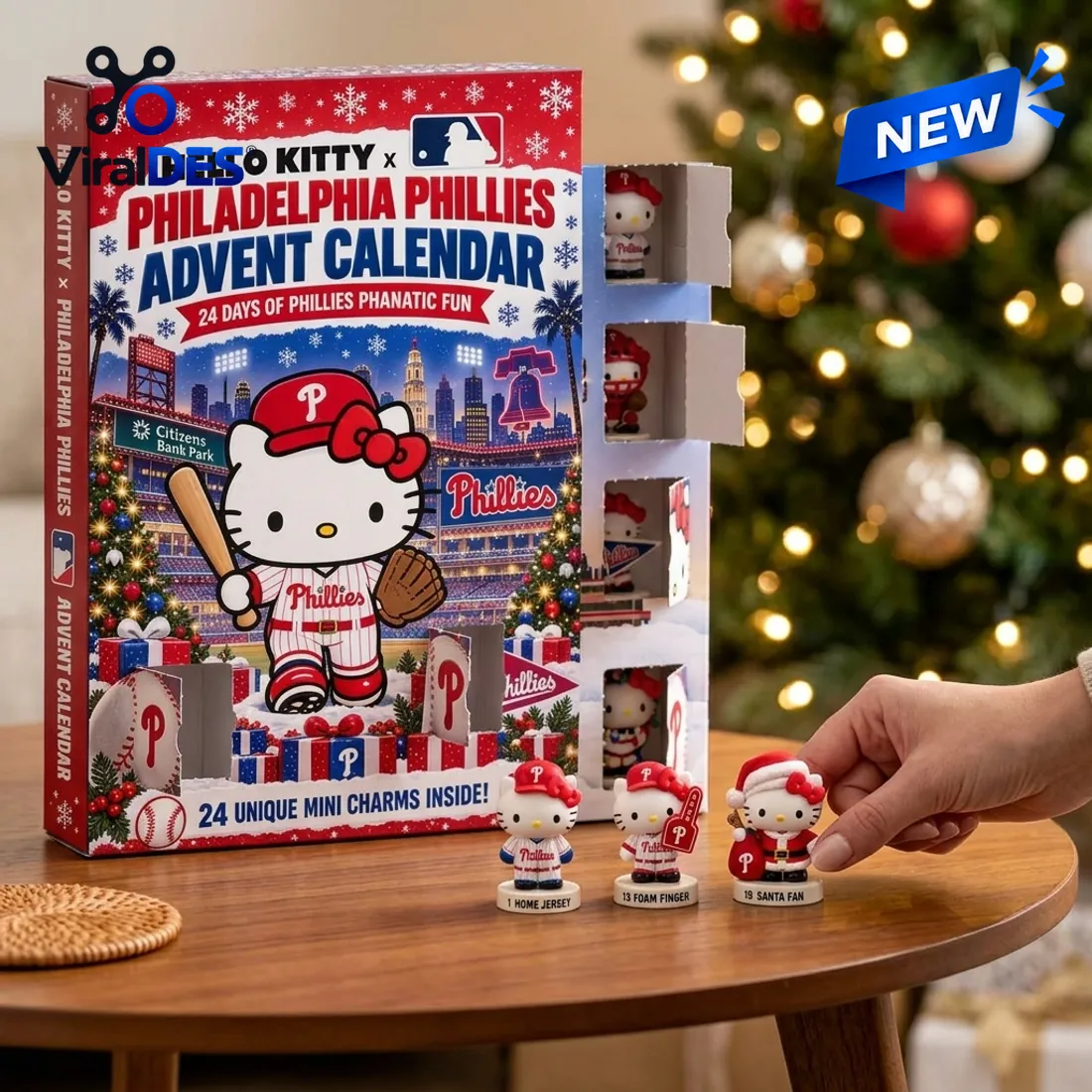 Hello Kitty x Philadelphia Phillies Advent Calendar Hello Kitty x Philadelphia Phillies Advent Calendar