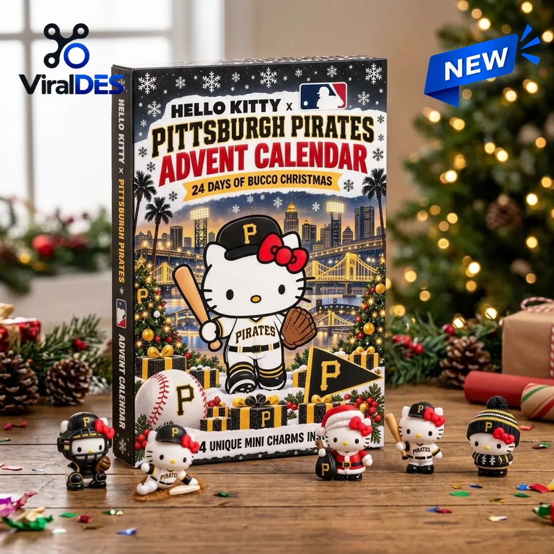 Hello Kitty x Pittsburgh Pirates Advent Calendar Hello Kitty x Pittsburgh Pirates Advent Calendar