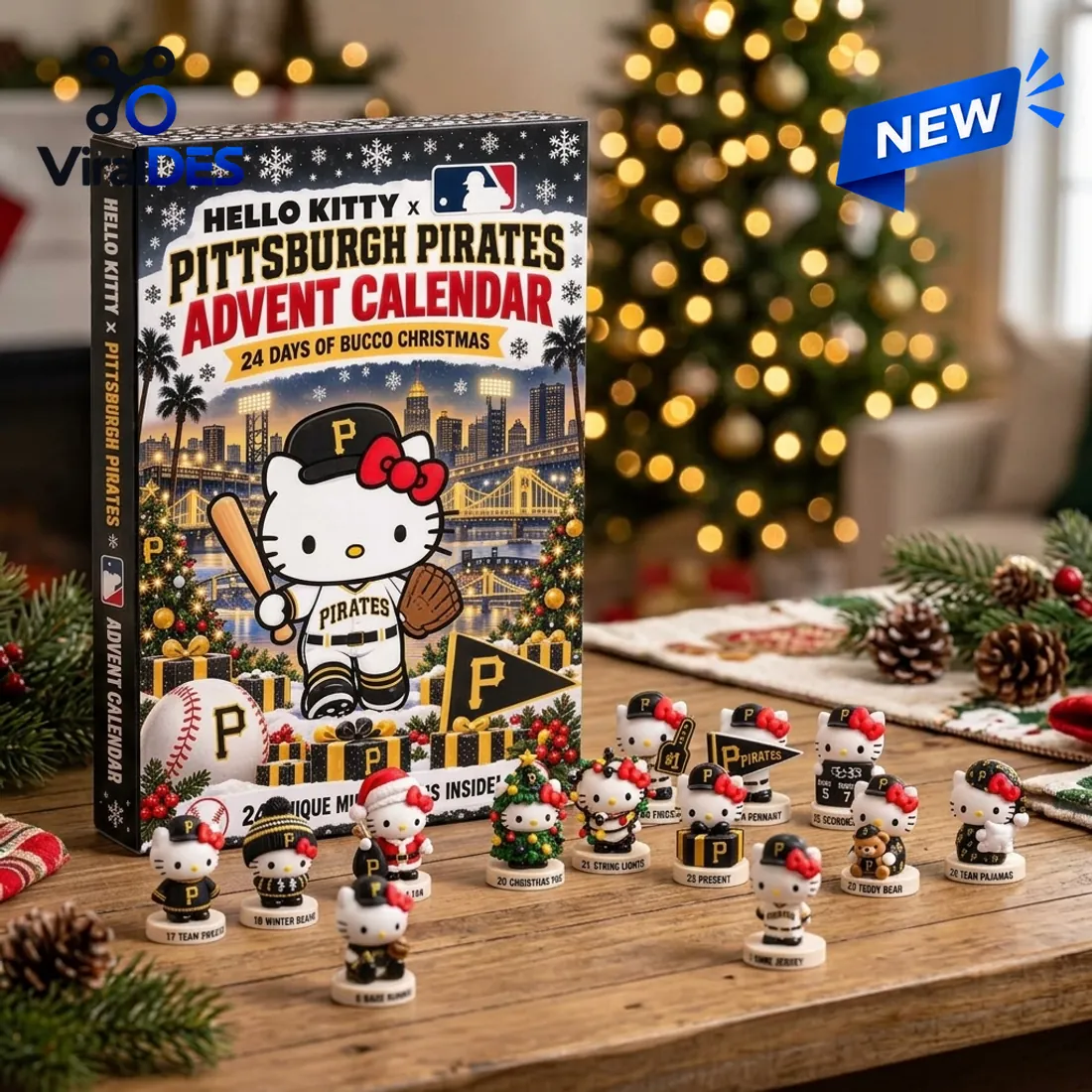 Hello Kitty x Pittsburgh Pirates Advent Calendar Hello Kitty x Pittsburgh Pirates Advent Calendar