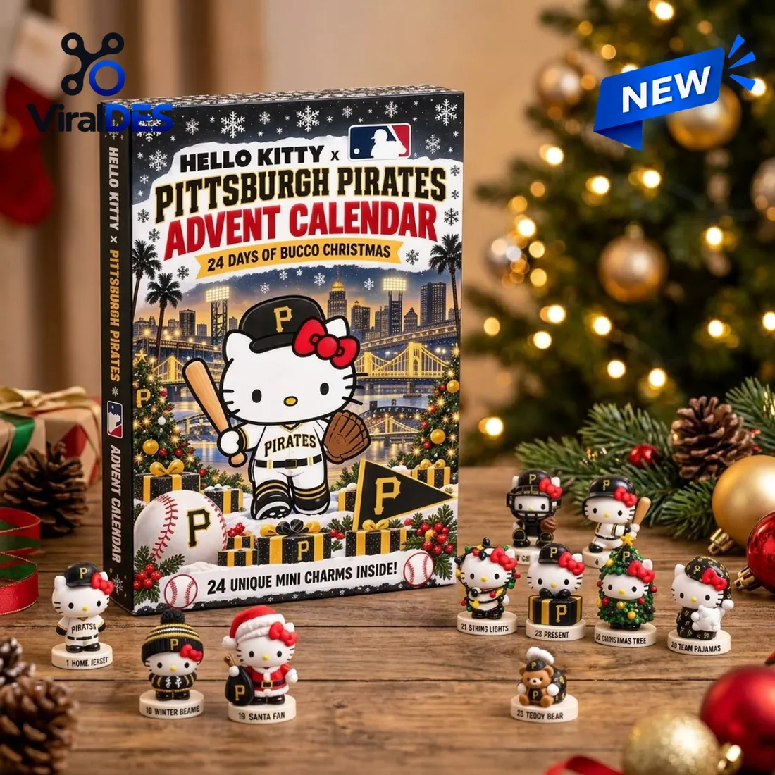 Hello Kitty x Pittsburgh Pirates Advent Calendar Hello Kitty x Pittsburgh Pirates Advent Calendar