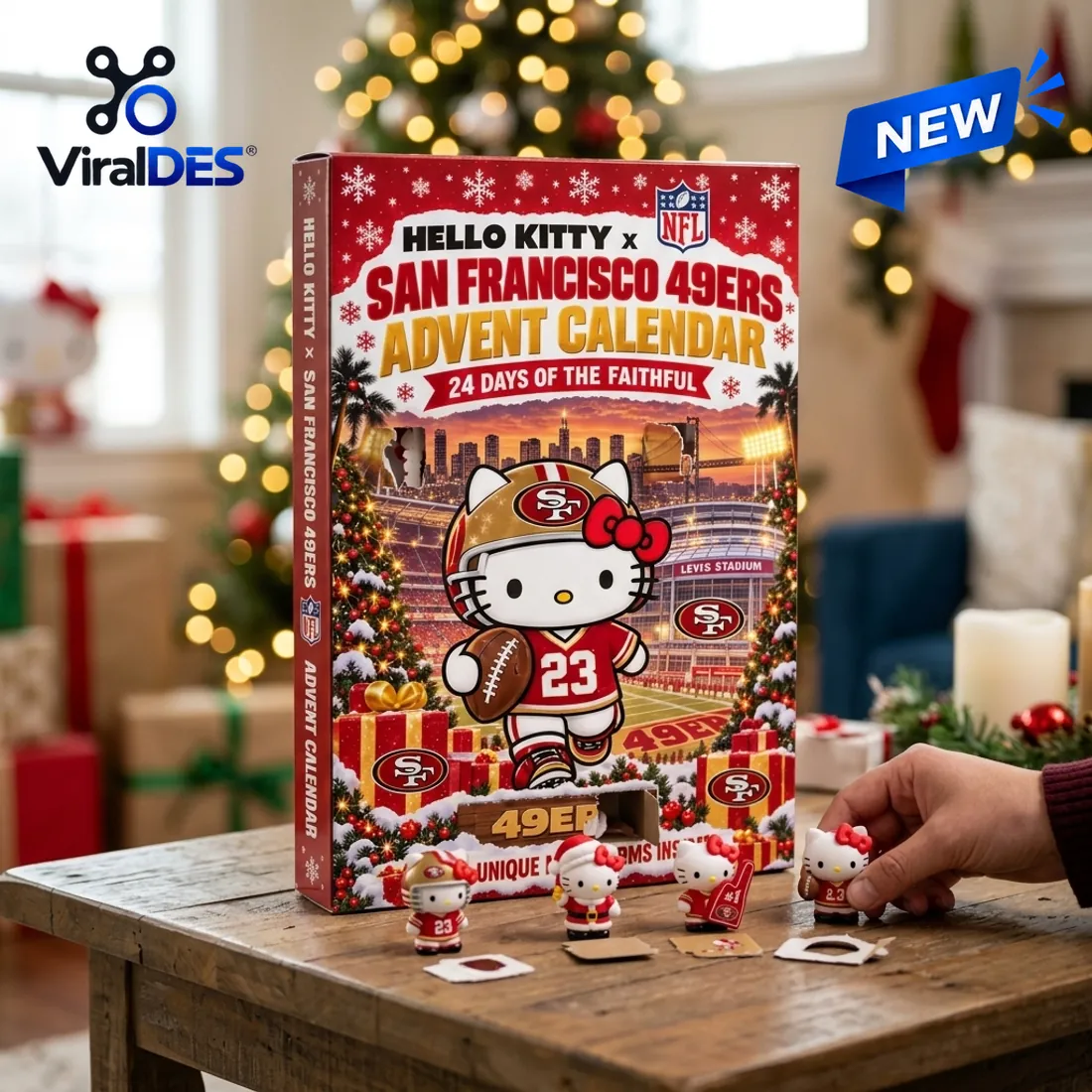 Hello Kitty x San Francisco 49ers Advent Calendar Hello Kitty x San Francisco 49ers Advent Calendar