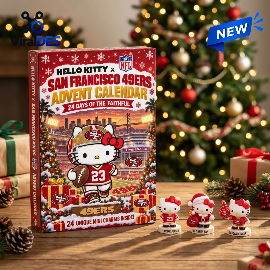 Hello Kitty x San Francisco 49ers Advent Calendar Hello Kitty x San Francisco 49ers Advent Calendar