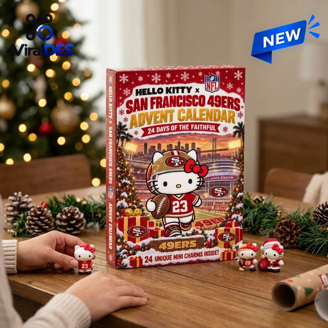 Hello Kitty x San Francisco 49ers Advent Calendar Hello Kitty x San Francisco 49ers Advent Calendar