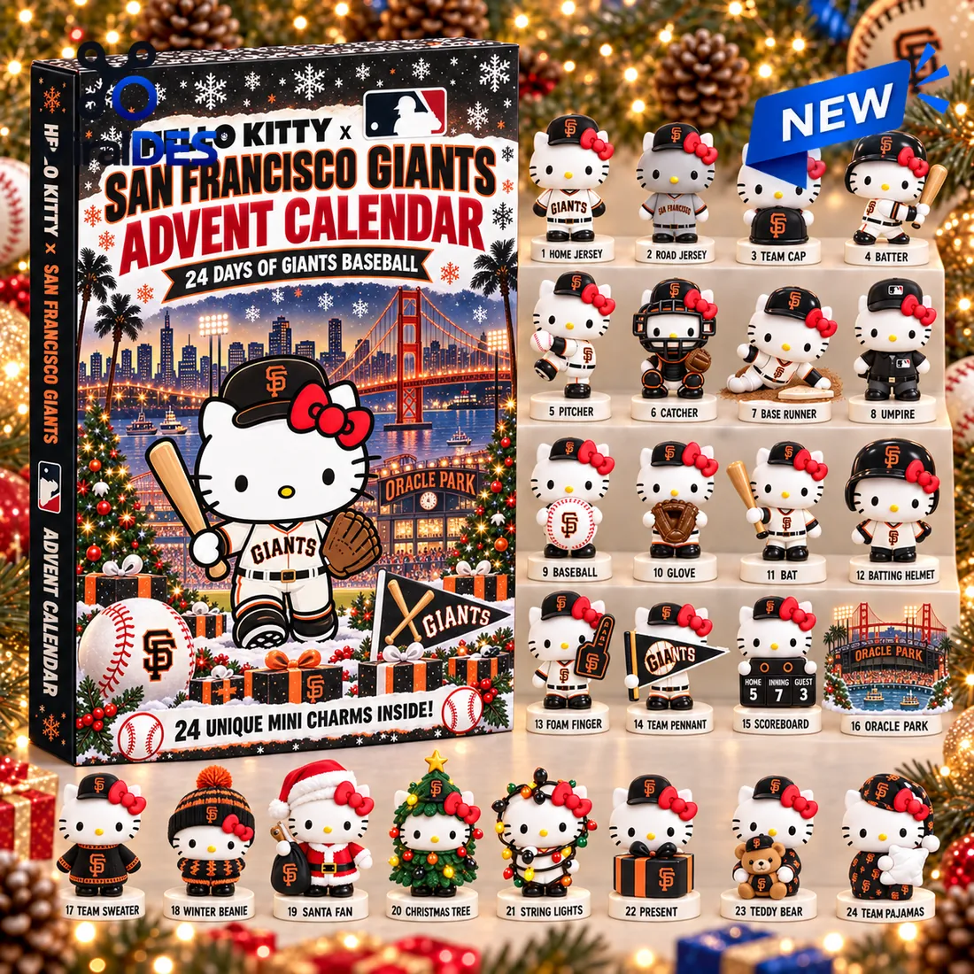 Hello Kitty x San Francisco Giants Advent Calendar Hello Kitty x San Francisco Giants Advent Calendar