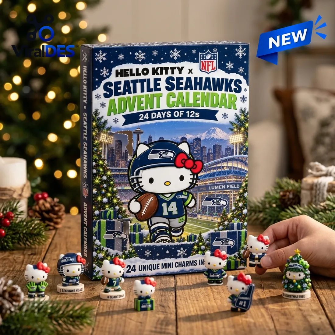 Hello Kitty x Seattle Seahawks Advent Calendar Hello Kitty x Seattle Seahawks Advent Calendar