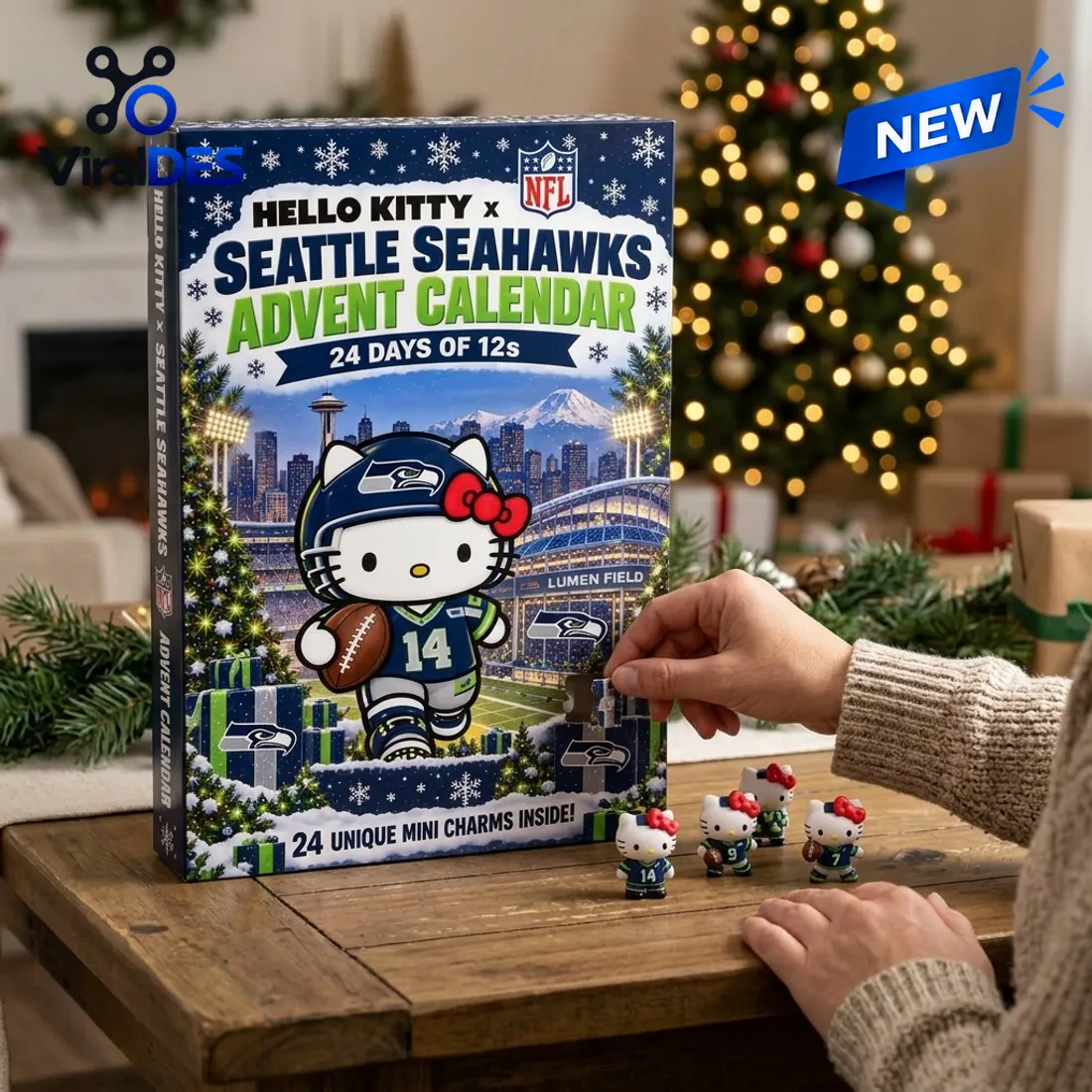 Hello Kitty x Seattle Seahawks Advent Calendar Hello Kitty x Seattle Seahawks Advent Calendar